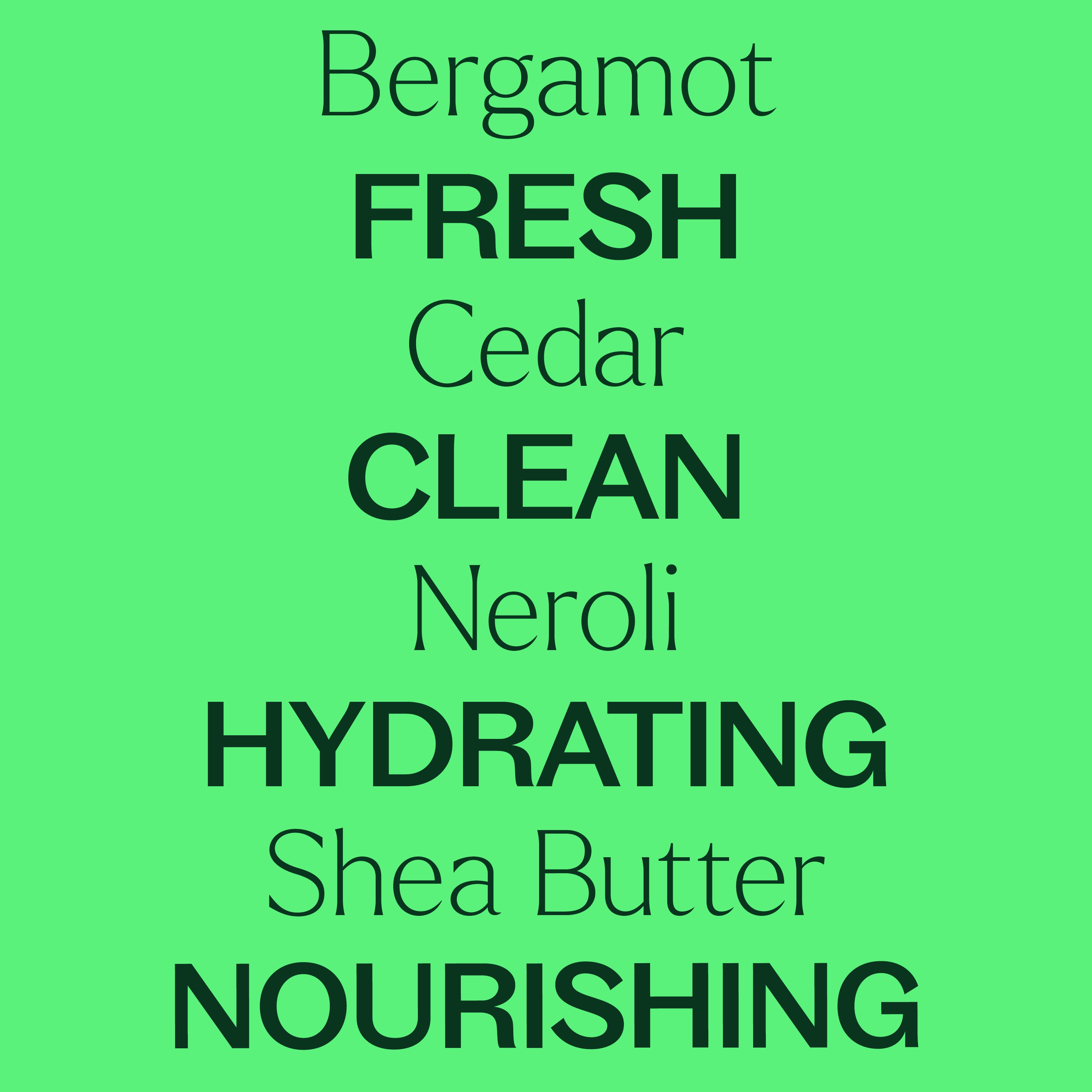 Bergamot Cedar Body Cream