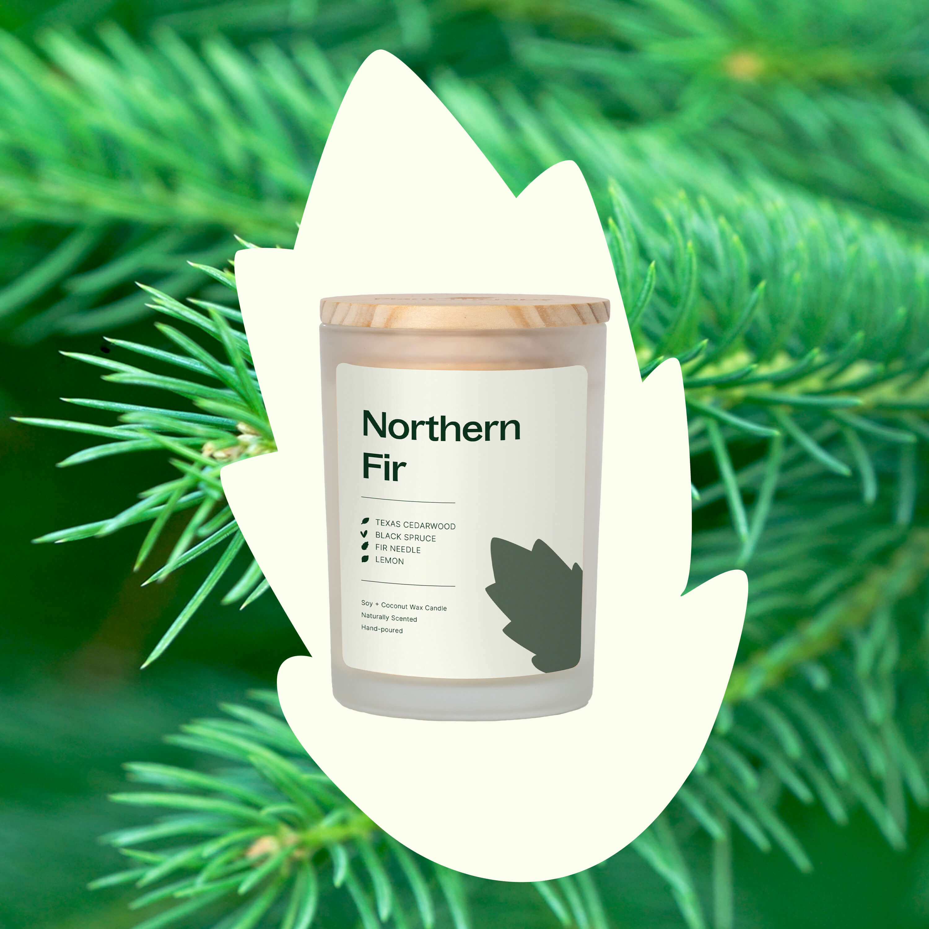 Northern Fir Naturally Scented Candle