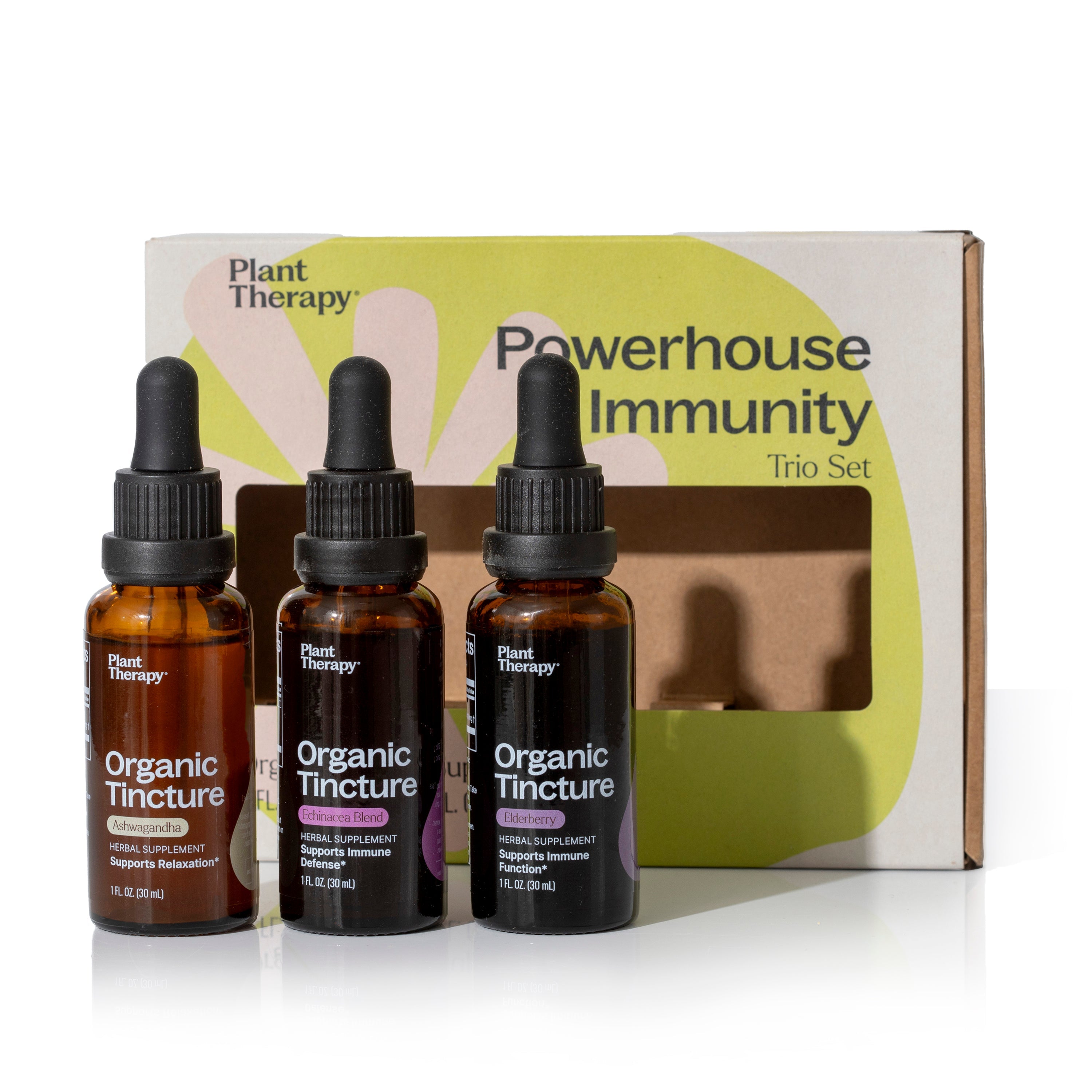 Powerhouse Immunity Tincture Trio Set