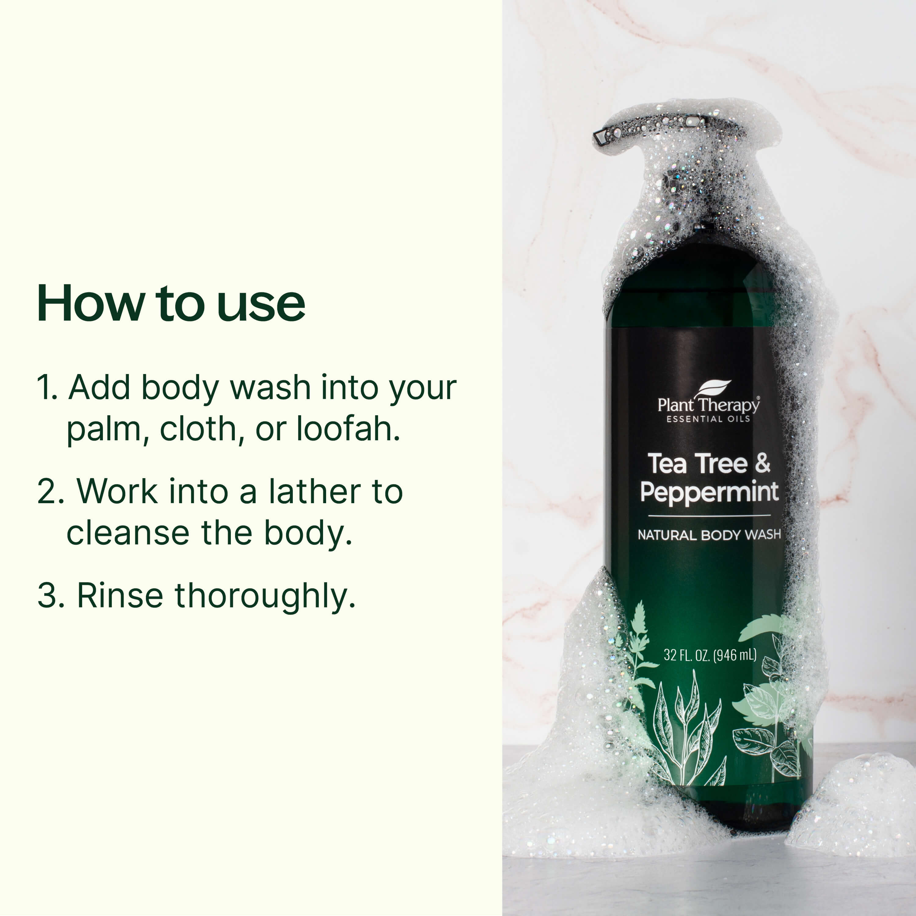 Tea Tree & Peppermint Body Wash